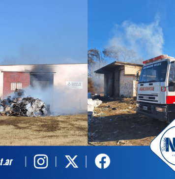 Incendio en dos depósitos de reciclaje en Las Perdices y Dalmacio Vélez en menos de 48 horas