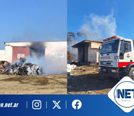 Incendio en dos depósitos de reciclaje en Las Perdices y Dalmacio Vélez en menos de 48 horas