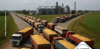 Histórica cosecha impulsa récord de transporte de granos hacia los puertos argentinos