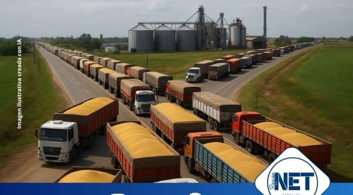 Histórica cosecha impulsa récord de transporte de granos hacia los puertos argentinos