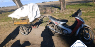 Las Perdices: secuestran moto, carro y un perro por caza ilegal en zona del cementerio