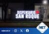 Nuevo cartel iluminado para el Dispensario San Roque de Dalmacio Vélez