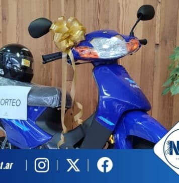 ¡Premio al compromiso! Sortean una moto 0 KM entre los vecinos cumplidores de General Cabrera