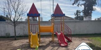 Las Perdices: El mes del niño arranca con un nuevo multijuego en la Plaza Dr. Malvezzi