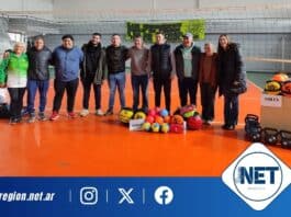 General Cabrera fortalece el deporte con entrega de elementos a escuelas municipales