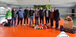 General Cabrera fortalece el deporte con entrega de elementos a escuelas municipales