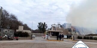 Incendio en la planta de OC Bioenergía de Prodeman en General Cabrera