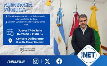 Avanzan las obras clave en Las Perdices: se convoca a audiencia pública