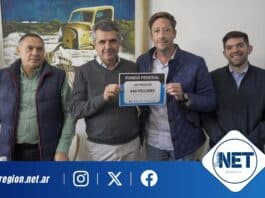 Las Perdices recibió un nuevo aporte de 40 millones de pesos del Fondo Federal para obras viales