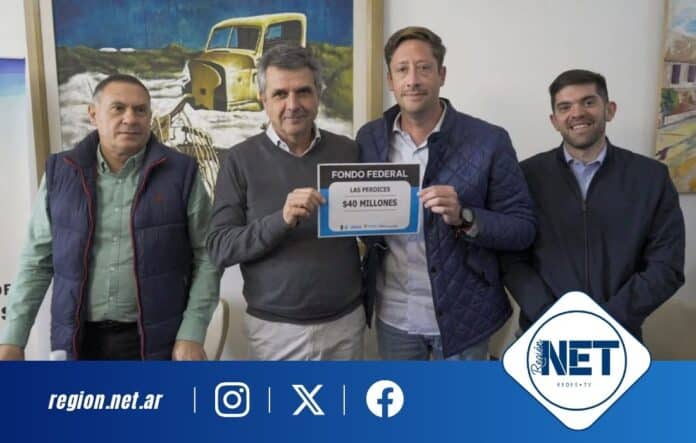 Las Perdices recibió un nuevo aporte de 40 millones de pesos del Fondo Federal para obras viales