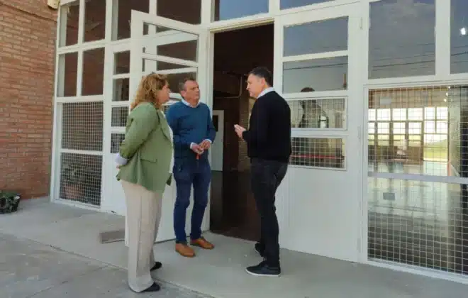 Dos obras a punto de inaugurarse: Autoridades provinciales visitaron Dalmacio Vélez