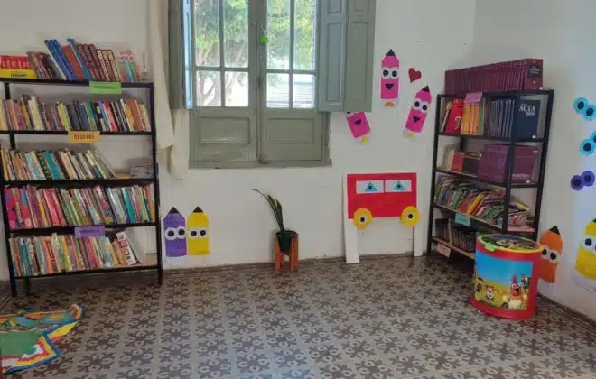 Dalmacio Vélez inauguró la Biblioteca Municipal “Sembrando Conocimiento”