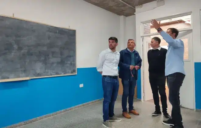 Dos obras a punto de inaugurarse: Autoridades provinciales visitaron Dalmacio Vélez