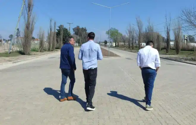 Dos obras a punto de inaugurarse: Autoridades provinciales visitaron Dalmacio Vélez