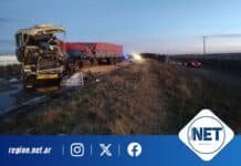 Accidente fatal en Ruta 35 en Holmber: murió un camionero y aún no fue identificado