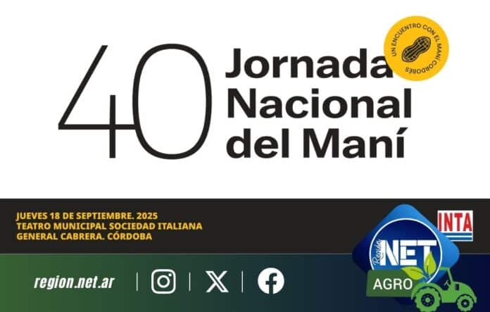 40° Jornada Nacional de Maní: General Cabrera será sede del gran encuentro